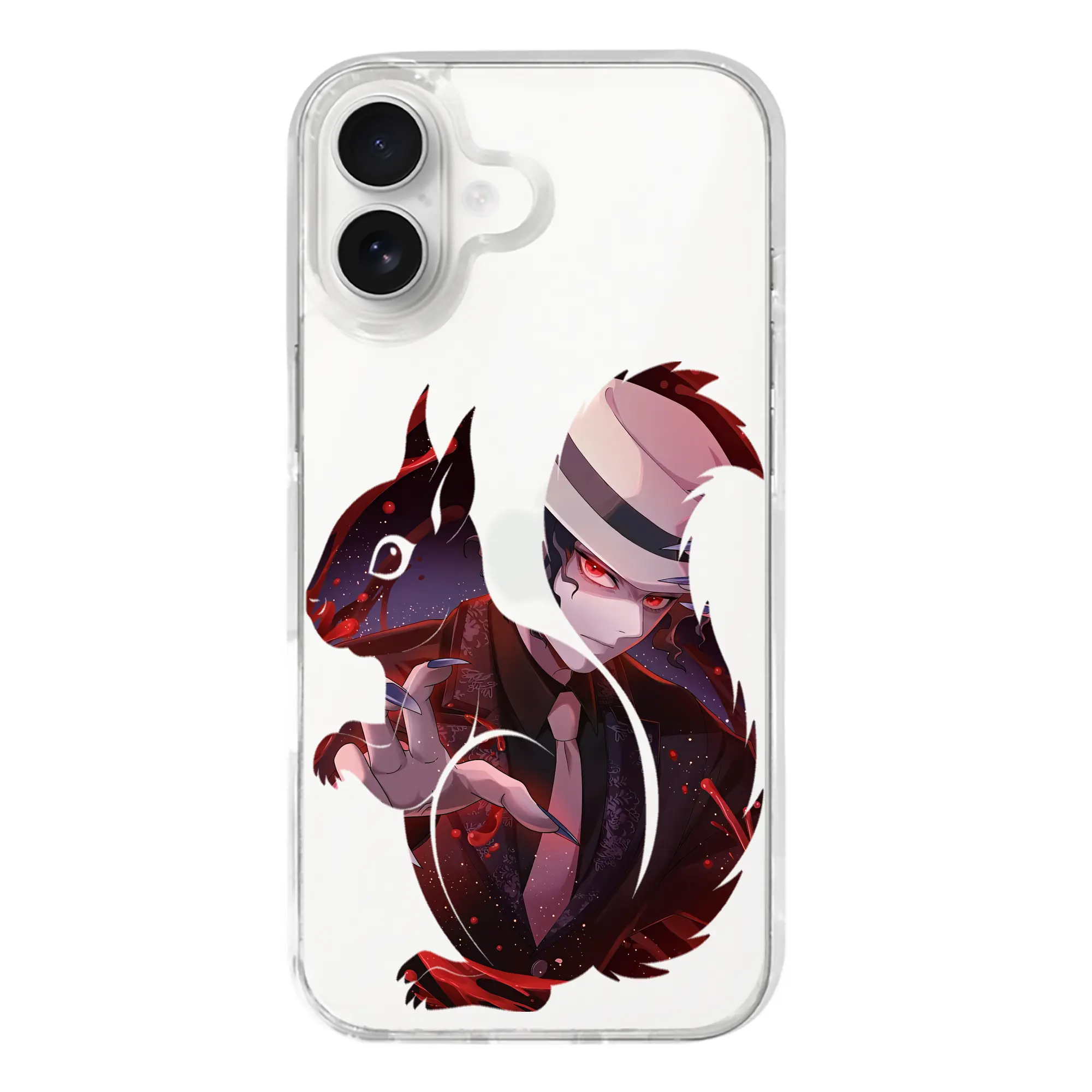 鬼滅の刃 グッズ,鬼舞辻 無惨 - iPhone 17シリーズ 透明スマホケース – 薄型・耐衝撃・精密フィット保護カバー